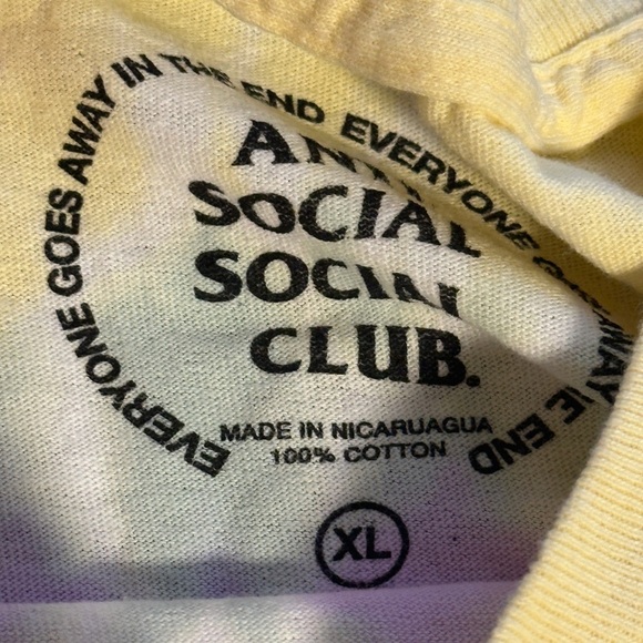 ASSC Tie-Dye Double Dragon Long Sleeve Shirt New - Picture 3 of 6